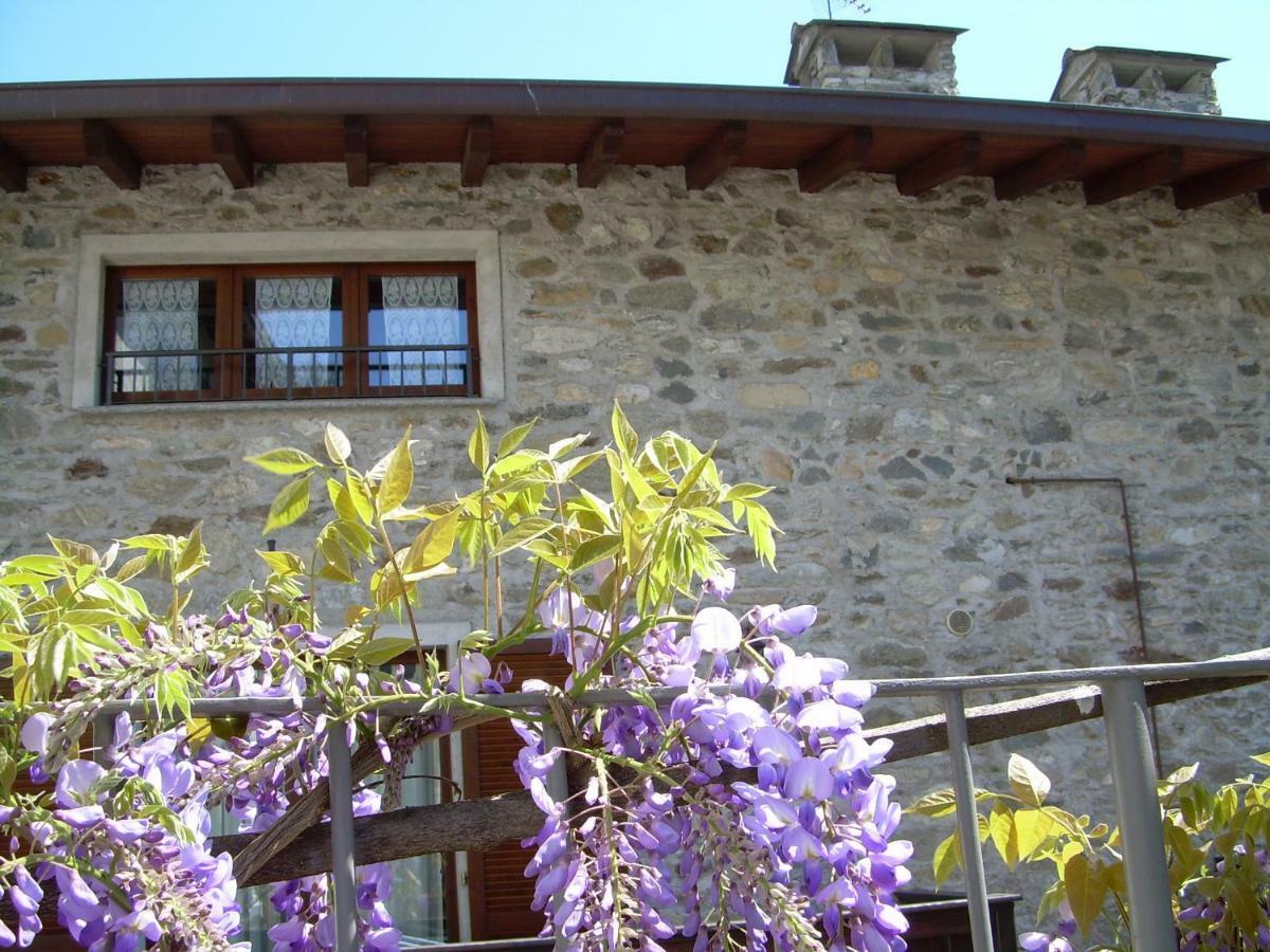 Residenza Antica Corte Villa Picta Buglio in Monte Exteriör bild