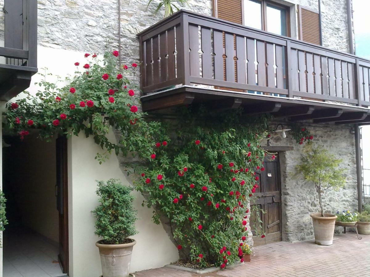 Residenza Antica Corte Villa Picta Buglio in Monte Exteriör bild